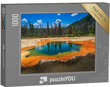puzzleYOU: Puzzle 1000 Teile „Yellowstone National Park, USA“ – aus der Puzzle-Kollektion Amerika