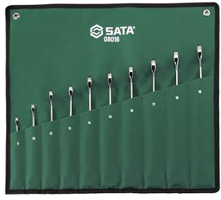 SATA ST08016 10 Pieces Metric XL X-Beam Ratcheting Wrench/Spanner Set