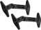 Audizio HTS20 Satellite Speaker Wall and Ceiling Mount Brackets, Adjustable, Universal 3.5kg Load, Black