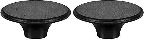Pomo de horno holandés para reemplazo de perilla, perilla de repuesto de baquelita para ollas de horno holandés, de tapa de olla, 2 juegos