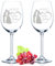 GRAVURZEILE Leonardo Lot de 2 verres à vin avec gravure - Couple de mariés - Personnalisables avec nom et date - Cadeau personnel pour mariage, fiançailles ou anniversaire - Couleur : quotidien