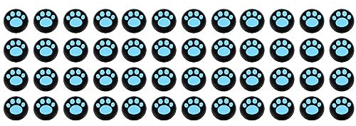 UKCOCO 48 Piezas Sombrero Rockero Lindos Agarres para El Pulgar Controlador Estuches Exclusivos para Pads De Juegos Tapas De Joystick Pata Pegatinas Apliques Pro Gel De Sílice Sujetar