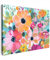 MuchoWow© Bilder 40x30 cm Wohnzimmer Deko Modern Wandbild Foto auf Leinwand Bild Schlafzimmer Room Decor Geschenke Kunstdruck - Bunt - Blumen - Malerei - Natur - Botanisch