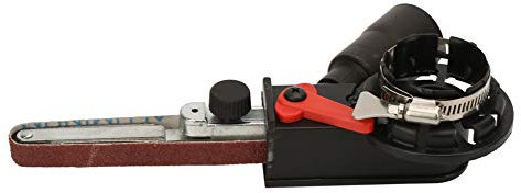Ergonomic Design Mini Belt Sander Sanding Head Adapter Power Tool Parts Drill Attachment for Electric Angle Grinder (M14)