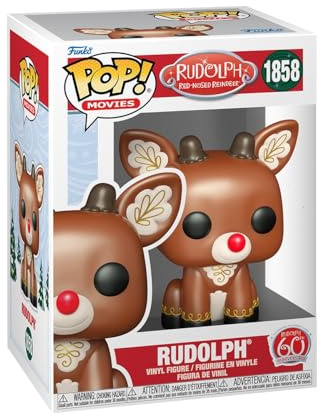Funko POP! Rudolph The Rot-Nosed Reindeer (Holiday) #1859 Vinyl Figure Nue One Size