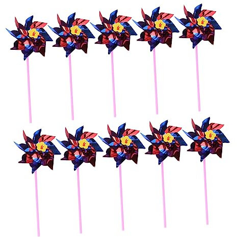 HEMOTON 20st Windmühle Spielzeug Rasenwindspiele Dekoratives Windrad Windmühle Windrad Mini-Spielzeug Kidcraft-spielset Spielzeug Für Draußen Spielzeuge Draussen Kind Dekorationen