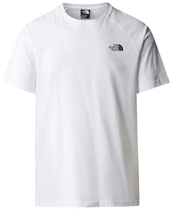 THE NORTH FACE NF0A87NUFN4 M S/S North Faces Tee T-Shirt Homme TNF White Taille S