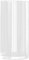 LOMUG Grand vase cylindrique en verre transparent - 30 cm de haut - Diamètre : 15 cm - Vase cylindrique - Vase rond moderne - Grand vase cylindrique en verre cylindrique - Pour la maison, le bureau,
