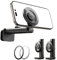 ESR 2-Pack Travel Essentials Airplane Phone Holder for MagSafe Accessories, Portable Travel Plane Phone Holder Mount Magnetic w Metal Ring for All iPhone 16e 16 15 14 13 12 11 X 8, Galaxy S25, Android