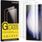 Coiwxmoi 2 Piezas Protector Pantalla Para Samsung Galaxy S23 Ultra 5G Cristal Templado Dureza 9H Antiarañazos Antihuellas Sin Burbujas Ultra HD Transparente Ultra Resistente Vidrio Película
