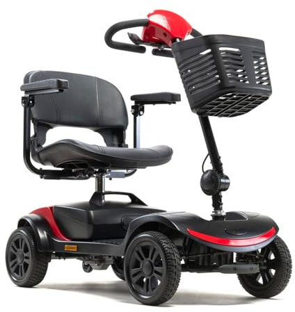 Livewell Pavement 4mph Mobility Scooter (Red)