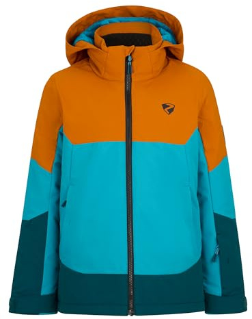 Ziener Jungen Agimo-z Ski-Jacke/Winterjacke | warm, atmungsaktiv, wasserdicht (1er Pack)