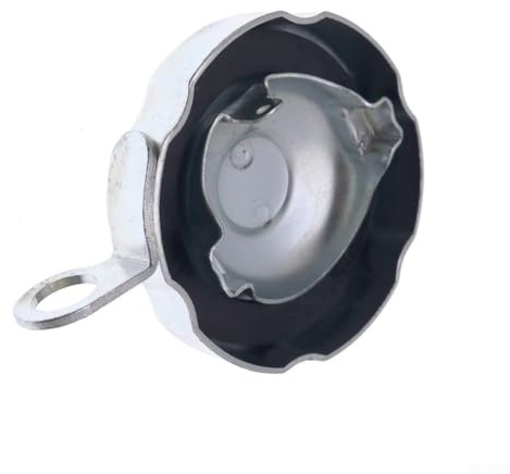 Zilimontt Abschließbarer Tankdeckel aus Metall für Case IH Traktoren - Kompatibel mit 580L, 580SL, 590SL, 580M, 580SM, 590SM Series II & III - Aftermarket-Ersatz (Teilenummer: