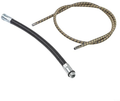 Arbre d'entraînement flexible de rechange, tige en nylon et aluminium avec manchon de protection, arbre d'entraînement pour tâches de ponçage professionnelles (1)
