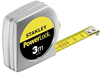 Stanley 0-33-218 Mesure 3 m x 12,7 mm en métal Powerlock Classic