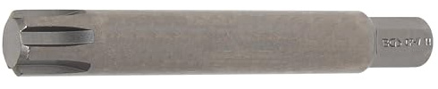 BGS 4780 | Bit | Außensechskant 10 mm (3/8) | Keil-Profil (für RIBE) M14 | Länge 100 mm | Chrom-Vanadium-Stahl
