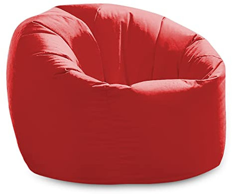 Beautiful Beanbags - Water-Resistant Beanbag Chair - Red