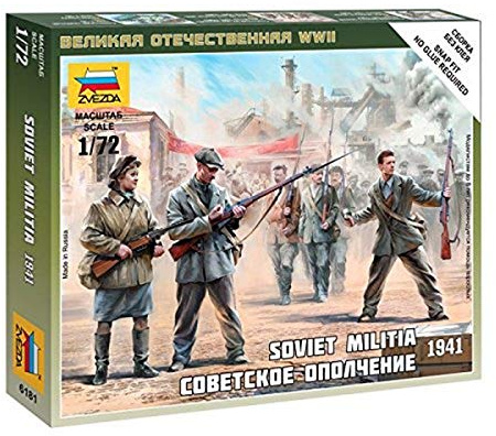 Zvezda – ZV6181 – Miliz Sowjetunion 1941