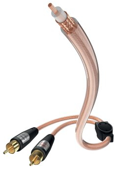Inakustik 00308310 Câble 2 x RCA/RCA 6 mm 10 m