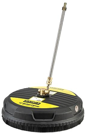 Kärcher - Limpiador de superficies de lavado a presión de 15 pulgadas, conexión rápida, 2600-3200 PSI, ideal para calzadas, patios, cubiertas, aceras