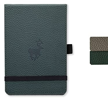 Dingbats* - Tierwelt Reporter Notizbuch A6 Liniert - Hardcover PU Leder Journal für Arbeit, Reisen - Elastischer Verschluss, Stifthalter, Lesezeichen