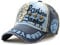 Tioamy Baseball Kappe Basecap Unisex einstellbare Retro Baseball Hut Freizeit Cap modischste Cotton Cap Schreiben Outdoor Hut für Männer und Frauen