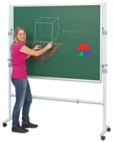 Betzold Stellwand - 150 x 120 cm Schultafel Beistelltafel Raumteiler Infoboard