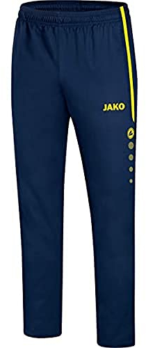 JAKO Kinder Präsentationshose Striker 2.0, Marine/Neongelb, 164