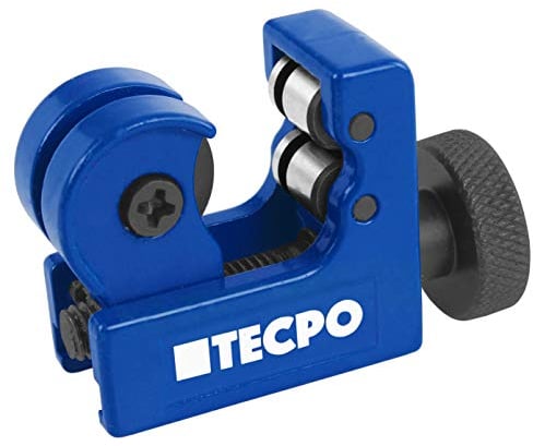 TECPO Mini Rohrschneider 3-16 mm Rohrabschneider Kupferrohrschneider Schneidwerkzeuge für Schneiden von Rohren aus Kupfer Messing Aluminium Kunststoff PVC