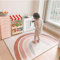 KIKOM Cute Baby Teppich, Regenbogen-Krabbeldecke,Baby Spielmatte Kinderteppich Decke Baby Aktivität Raumdekoration Crawling Decke Pad 145 * 105CM