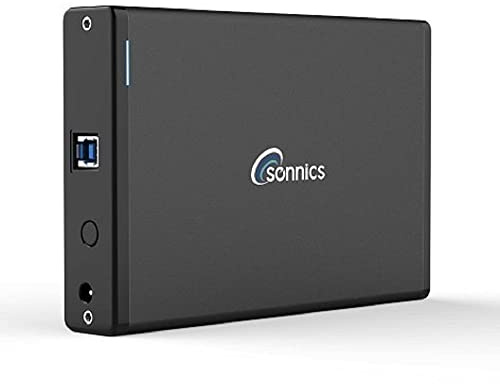 Sonnics 6TB External Hard Drive USB 3.0 Compatible with/Windows PC/Mac/XBOX ONE & PS4