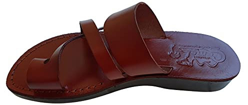 Jesus Leder Sandalen römischer Stil 08 (numeric_43)