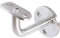 Soporte de pasamanos | Soporte de pared | Acero inoxidable | Soporte de pasamanos 33,7 mm 3 orificios x 1 pieza