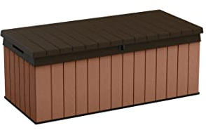 Keter Darwin Coffre d'extérieur Capacité 380 litres 142 x 65 x 54 centimètres