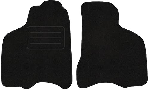 Vorne Velour Fußmatten Satz für Seat Arosa (1997-2004) - 2-teilig - Passgenau