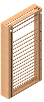 Sport-Thieme Klapp-Turnwand TuWa Sprossenwand Incline