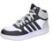 adidas Hoops Mid Shoes, Scarpe Unisex-Adulto, ORBGRY/CoreBlack/Footwear White, 35 EU