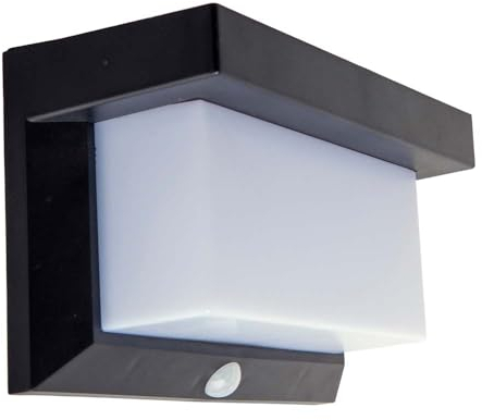 Näve Solarleuchte Wandleuchte Außenleuchte Gartenlampe Bewegungsmelder LED H 32 cm