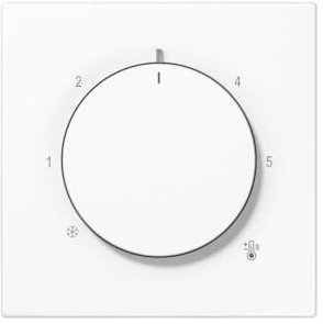 Thermostat LS blanc alpin (référence : JUNG LS1749BFWW)