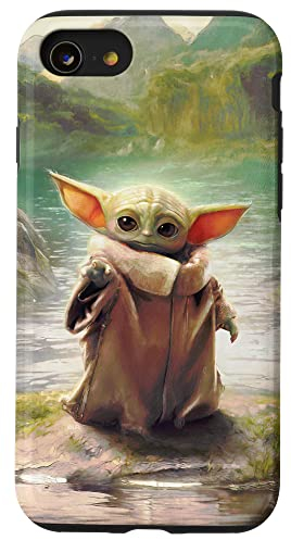 Hülle für iPhone SE (2020) / 7 / 8 Star Wars Grogu Nutze das Force-Jedi-Training