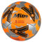 Mitre FA Cup Train Fußball für Unisex Erwachsene, Orange/Silber/Schwarz, 4