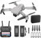 Trendi Foldable Quadcopter Drone with 360° Roll | 150m Range | Dual HD Camera Lens | 25-30 Min Flight Time | Speed Control, Gesture Manipulation, Optical Flow, Avoidance | 2 Batteries (Grey)