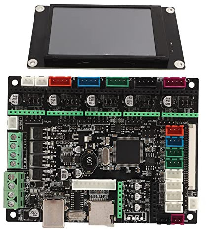 MKS Robin Nano V1.2 32Bit 3D-Drucker-Steuerplatinen-Kit – Makerbase Hochleistungs-Mainboard für Verbesserte Druckqualität und Präzision (Modell mit TFT-3,5-Zoll-Touchscreen)
