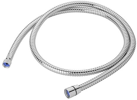 Tuyau de douche Carletta 2 m - Raccord extérieur chromé pour camping-car et bateau