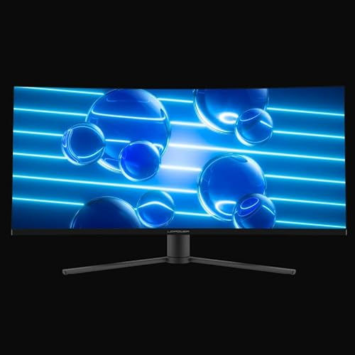 LC-POWER LC-M34-UWQHD-180-C (LC-M34-UWQHD-180-C) LCD-Monitor, Gaming, gebogen, 86.4 cm (34)