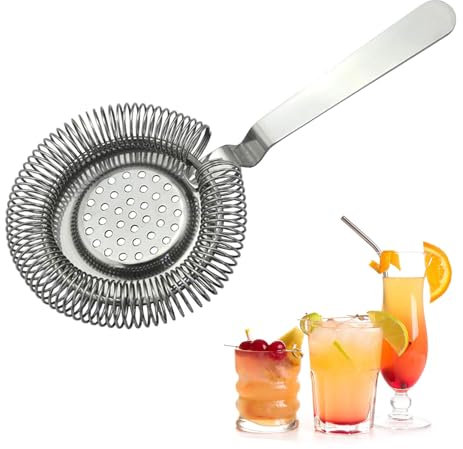 Strainer Cocktail,Colino da Cocktail,Colino da Bar in Acciaio Inox,Per Strumento Di Bevande Party Bar Club