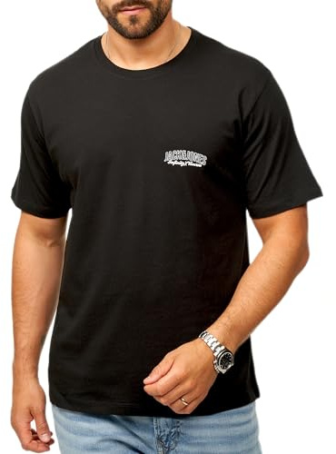 JACK & JONES Herren T-Shirt Infinity O-Neck Shirt Kurzarmshirt
