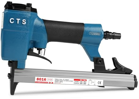 CTS 8016 21GA Pneumatic Upholstery Staple Gun for Interior Decoration | Air stapler For interior decoration light carpentry, drives 80 series 12.8mm crown staples, 6-16mm length