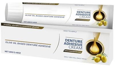 Gel adesivo per protesi dentarie,Colla dentale extra forte termoplastica,Migliora il comfort delle protesi dentarie,68g