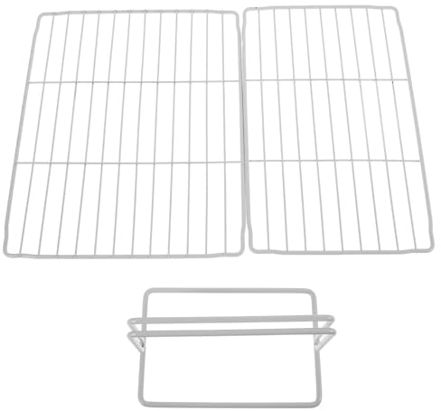 Kichvoe Freezer Boards and Supermarket Displays Suitable for Household Freezers White Iron with Convenient Food Classification and Easy Cleaning Features and Refrigerator Separator